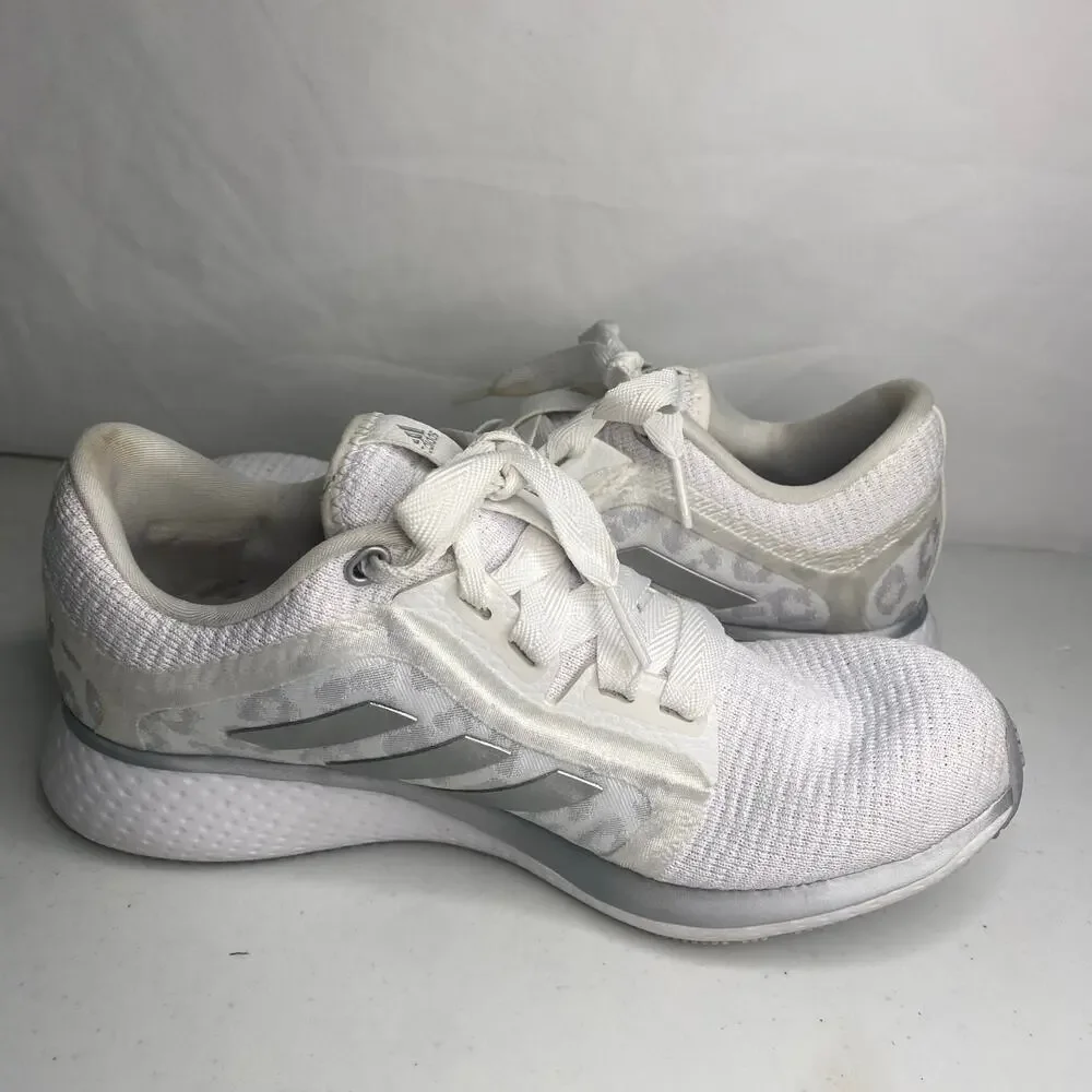 Adidas Edge Lux‎ 4 White Cheetah Sneakers Athletic Walking Shoes Size 7